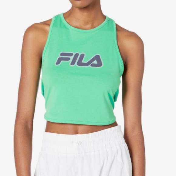 Fila Fit & Fabulous Tank in Green - Picture 1 of 13